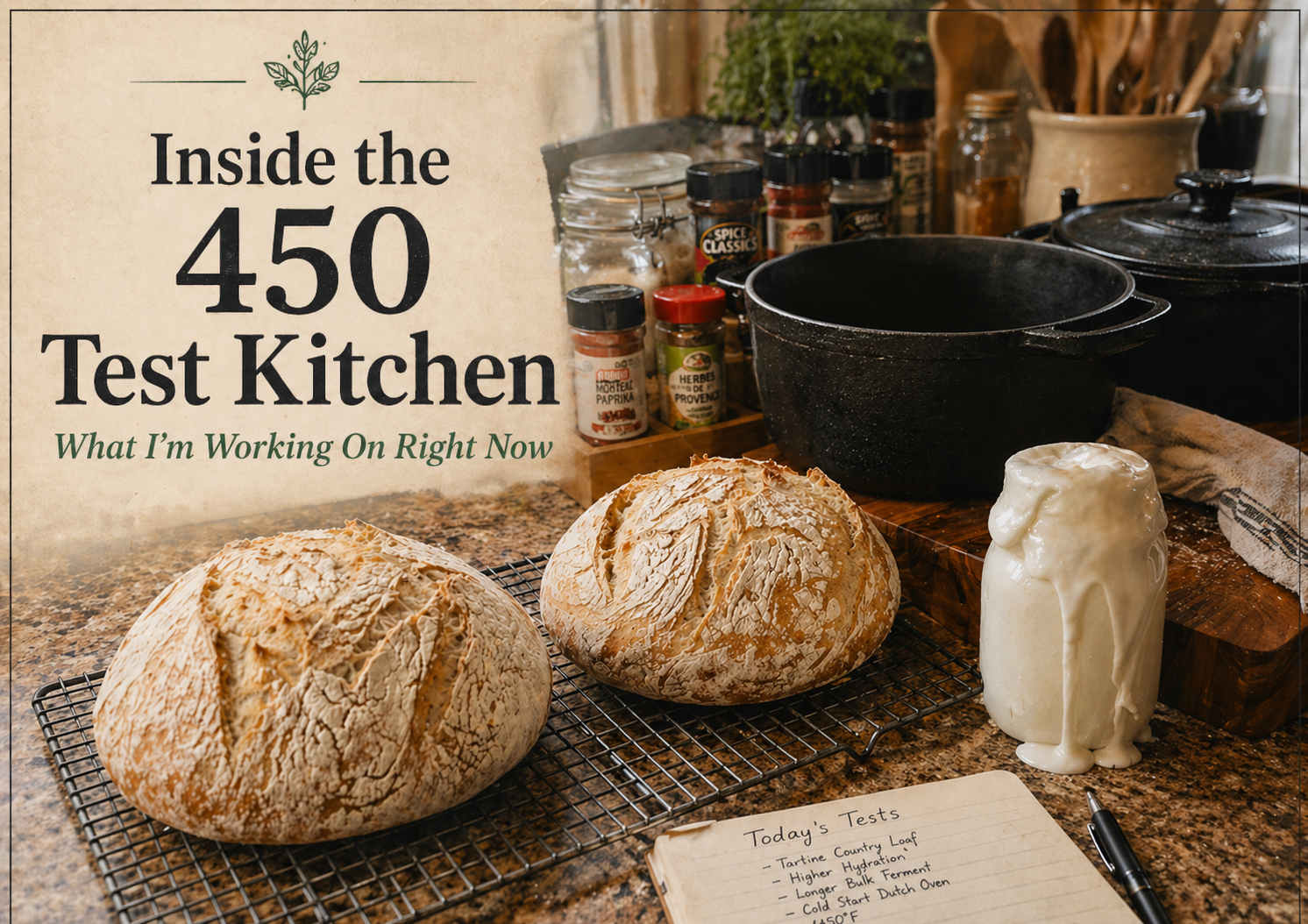 450 Test Kitchen