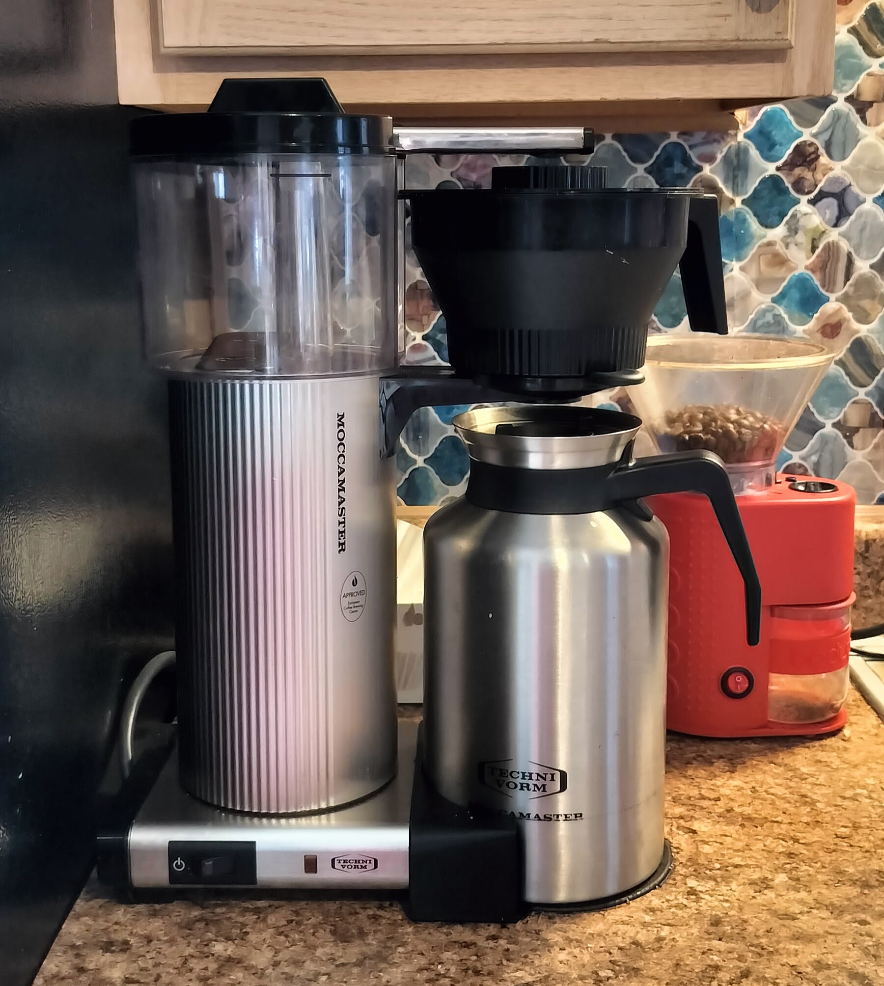Technivorm Moccamaster 39340 CDT Grand Coffee Maker, 60 Ounce, Silver