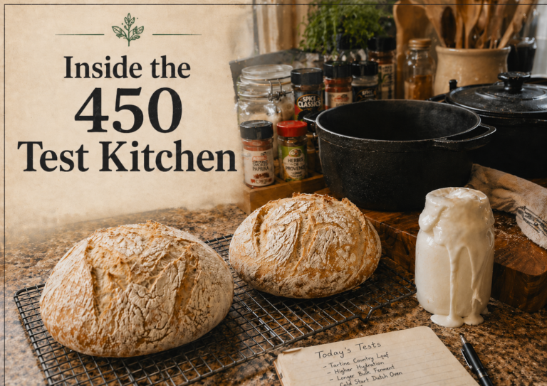 Inside the 450 Test Kitchen