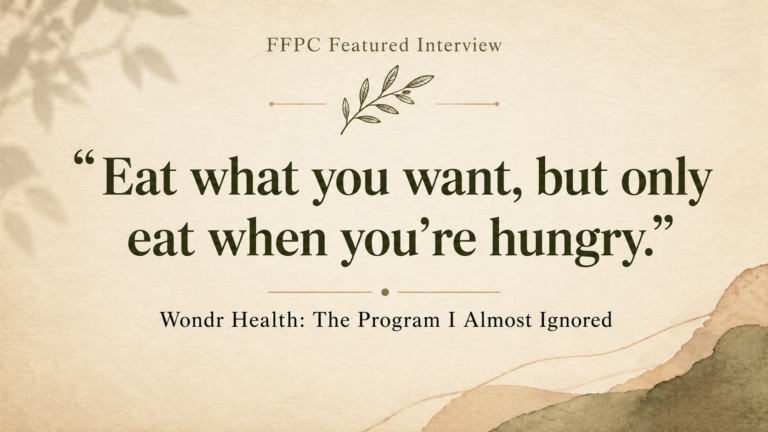 Wondr Health: The Program I Almost Ignored
