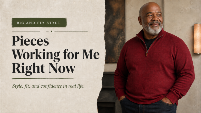 Big and Fly Style: Pieces Working for Me Right Now