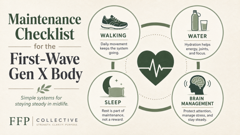 Maintenance Checklist for the First-Wave Gen X Body