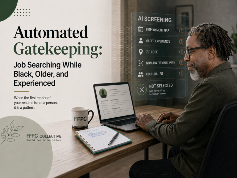 Automated Gatekeeping: Job Searching While Black, Older, and Experienced